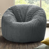 Jumbo Cord Beanbag Chair XL Large Bean Bags in Plush Jumbo Cord beanbags NEW