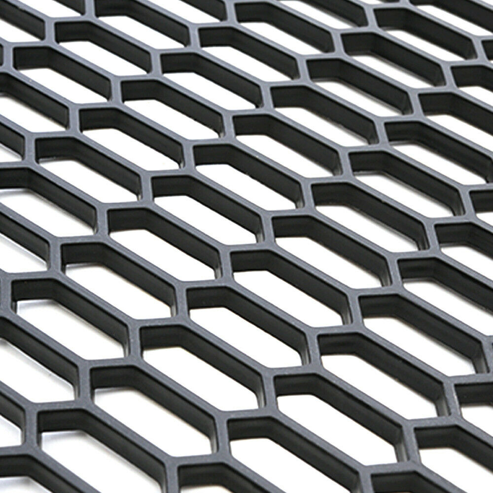 Car Racing Honeycomb Mesh Tuning Grill Net Spoiler Bumper Vent Black 40 x 120cm