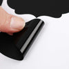 32 Blackboard Chalk Board Chalkboard Reusable Stickers Glass Jar Labels Black