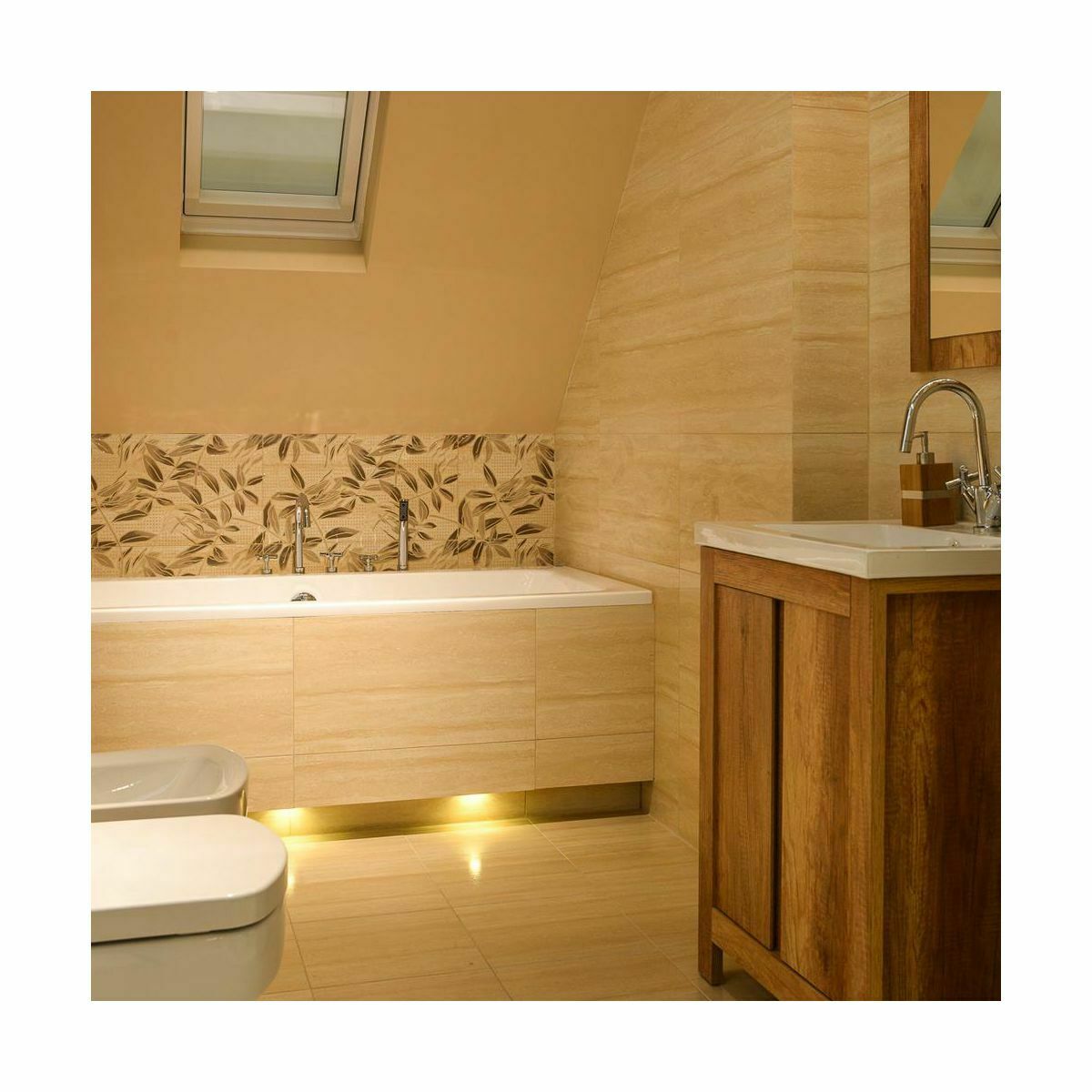Bathroom Vanity Unit 800mm 80cm Floor Standing Sink Cabinet & Basin Classic Oak