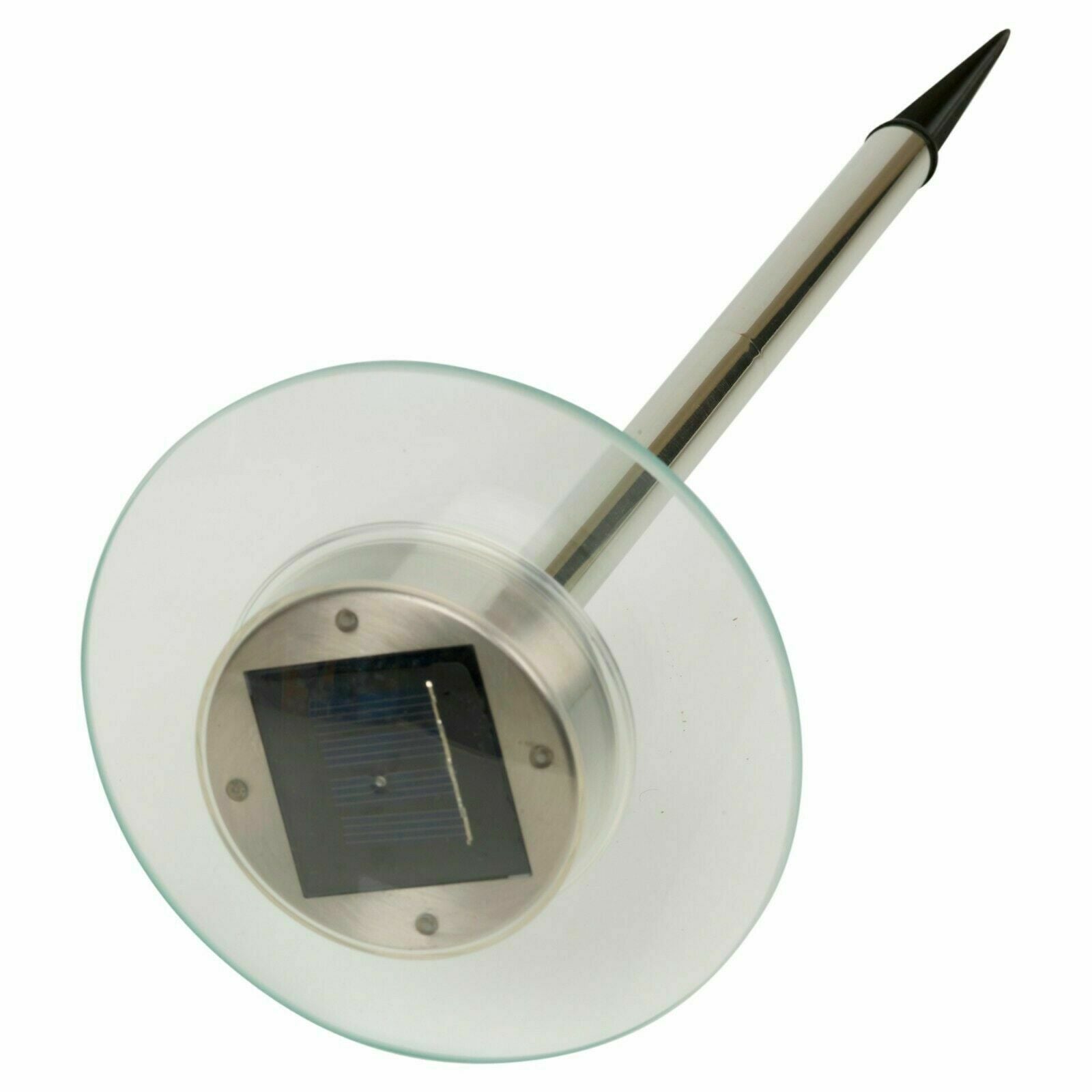 4 x 55cm Tall LED Solar Powered Outdoor Garden Lights Garden Pathway Lamp Post