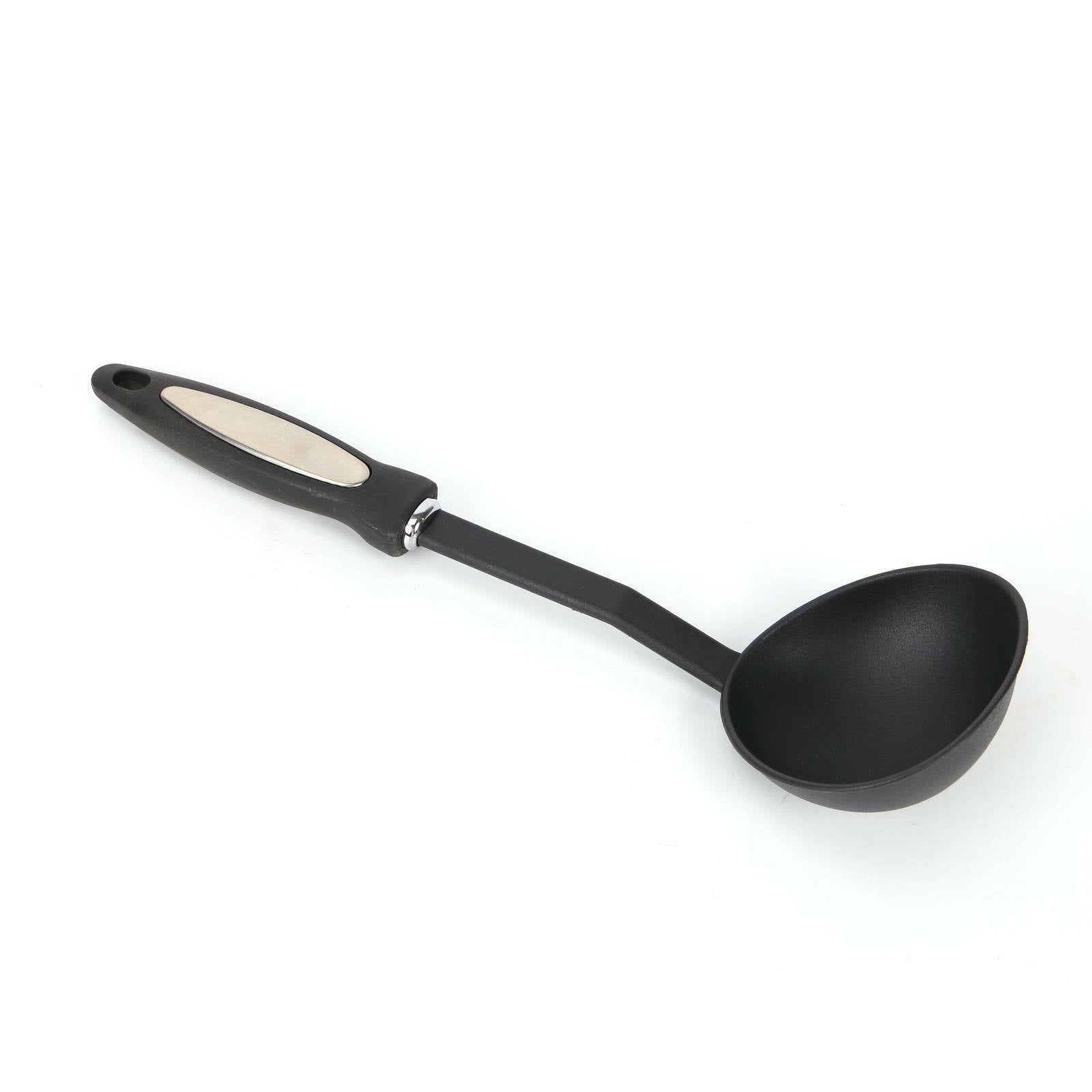 12 Piece Cooking Utensil Set Stainless Steel Kitchen Gadget Tool Nylon Handle UK