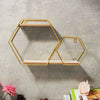 Geometric Storage Wall Mounted Shelf Living Room Display Rack Shelving Unit UK