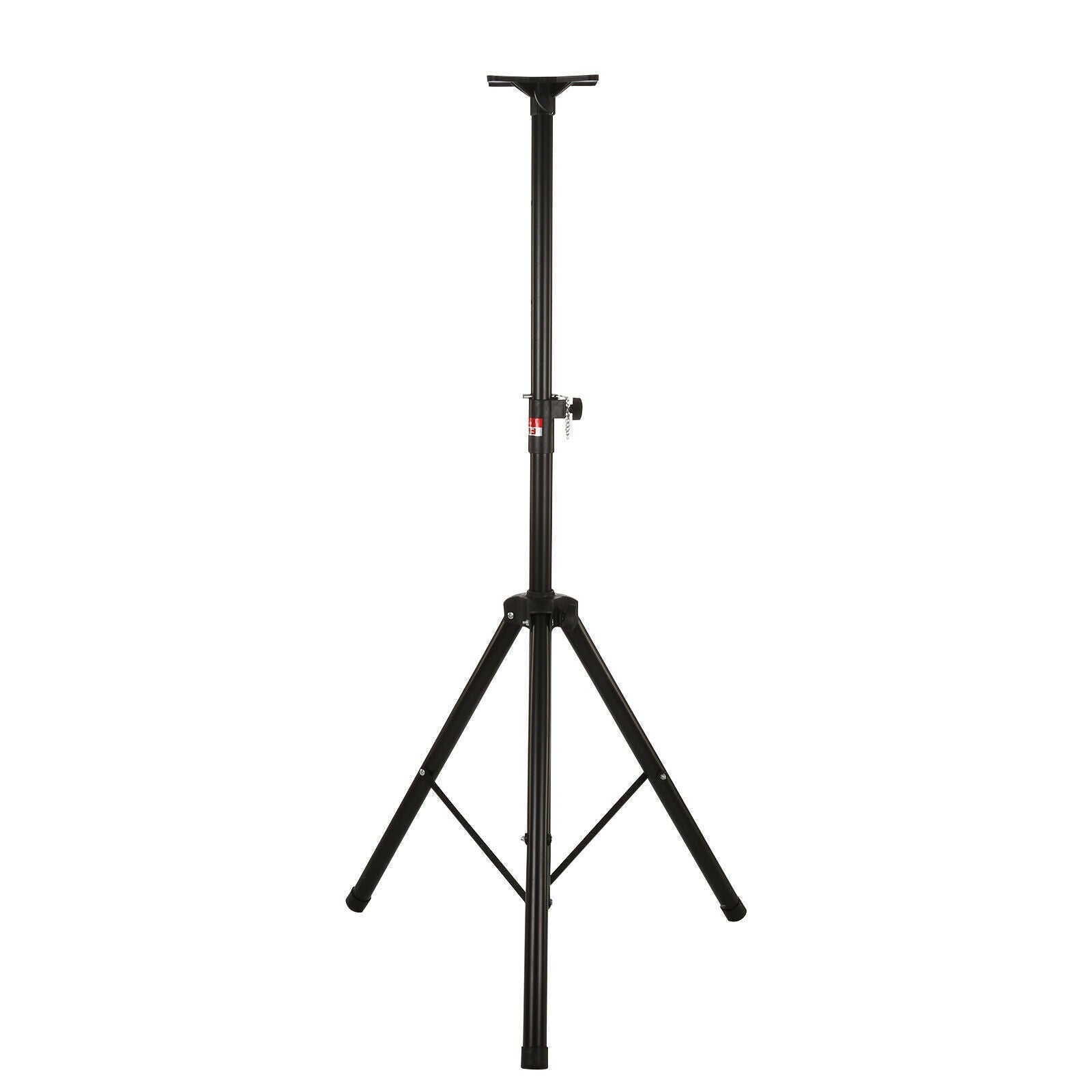 2x Quality Iron Tripod PA Speaker Stands Adjustable Height DJ Disco 50Kg Black