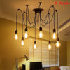 Vintage Industrial Chandelier Light Pendant Shade Retro Spider Ceiling Lights UK