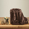Luxury Blanket Large Sofa Throw Fleece Faux Fur Single Double & King