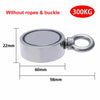 90kg-500kg Double Sided Large Powerful Neodymium Magnet Fishing & 10m Rope Set