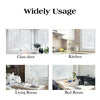Frosted Static Self-Adhesive Window Film Privacy Glass Door Waterproof PVC Decal