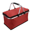 30L Insulated Folding Picnic Camping Shopping Cooler Cool Hamper Basket Bag Box