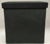 Soft Velvet Diamante Ottoman Folding Storage Box Footstool Seat new colour