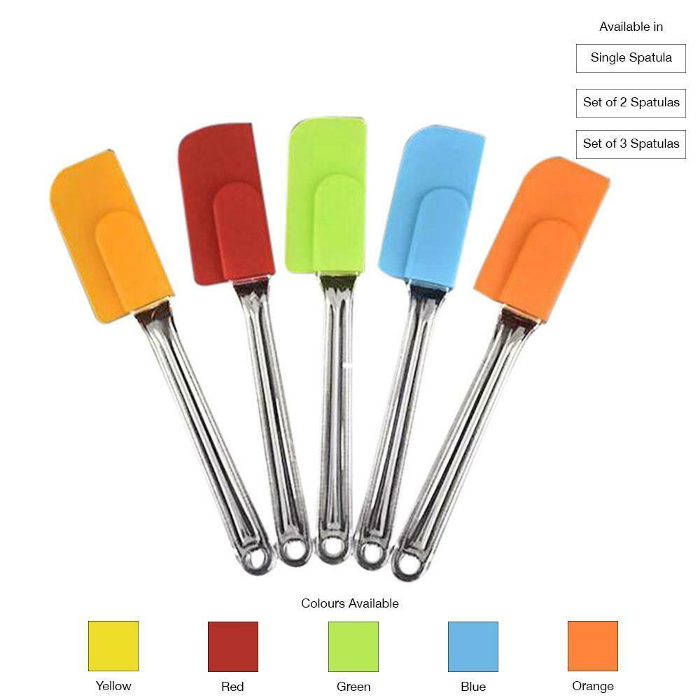New Silicone Spatula Mixing Scraper tool for Cooking Baking Cake
