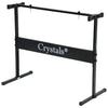 HEIGHT ADJUSTABLE RECTANGULAR FRAME FULL SIZE MUSIC PIANO KEYBOARD STAND & CHAIR