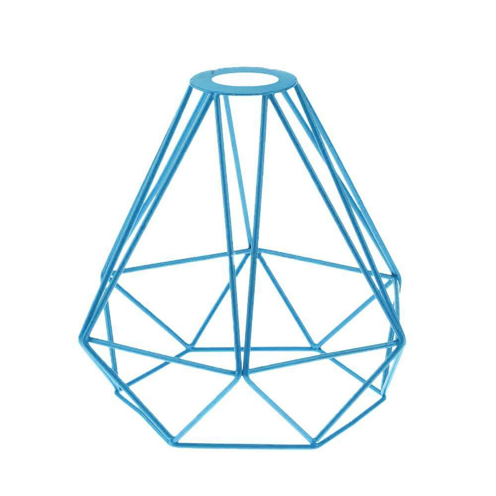 Pendant Light Shade Ceiling Industrial Geometric Wire Cage Lampshade Lamp Metal