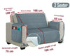 Sofa Cover Quilted Throw Washable Pet Furniture Protector Couch 1/2/3 Settee