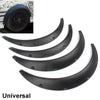 4pcs Universal Widened JDM Fender Flares Wheel Arch 2 inch ABS Car Fittings