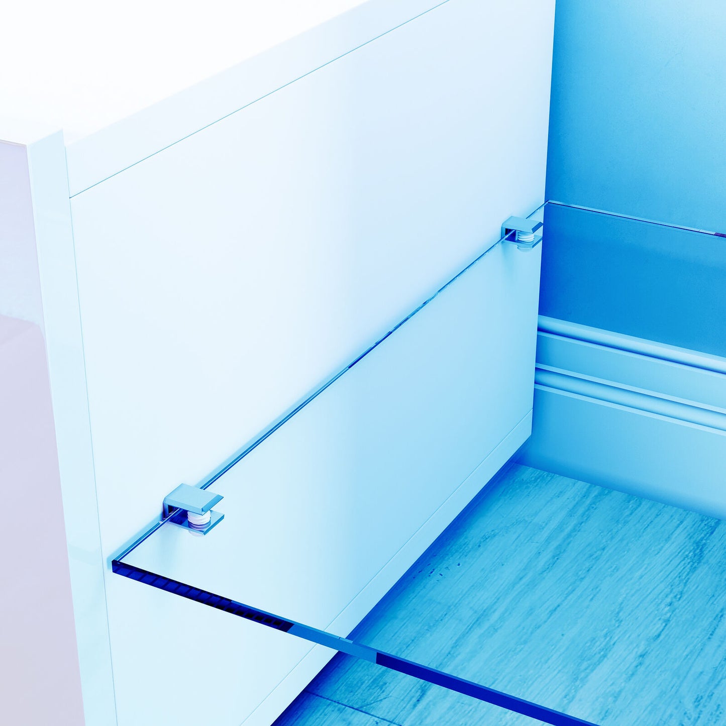 High Gloss White 140cm TV Stand Cabinet Unit Drawer Sideboard with LED Lights