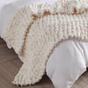 Chunky Knit Throw Hand Knitted Thick Blanket Soft Sofa Bed Wooly Cable Blanket