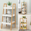 3/4 Tier Plant Pots Ladder Shelf Storage Unit Display Stand Bathroom Rack