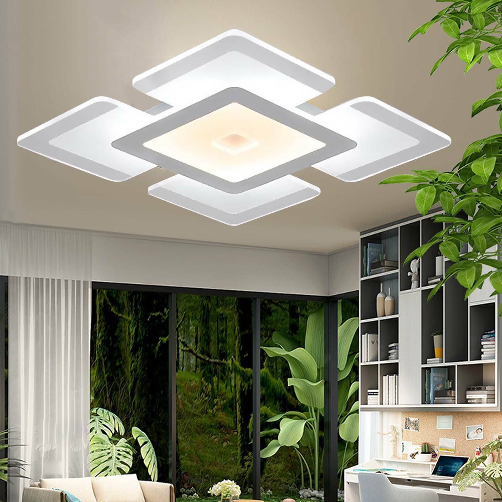 LED Ceiling Lights Square Panel Down Light Kitchen Bedroom Living Room Wall Lamp