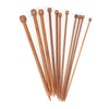 Bamboo Knitting Needles Set Carbonized Bamboo Knitting Needles Wooden Single UK