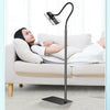 Floor Stand Height-Adjustable Gooseneck for 5-10.6 Inch Tablets iPad Large Base