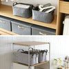 Toys Foldable Felt Storage Box Organiser Container Cosmetic Case Basket Desk UK