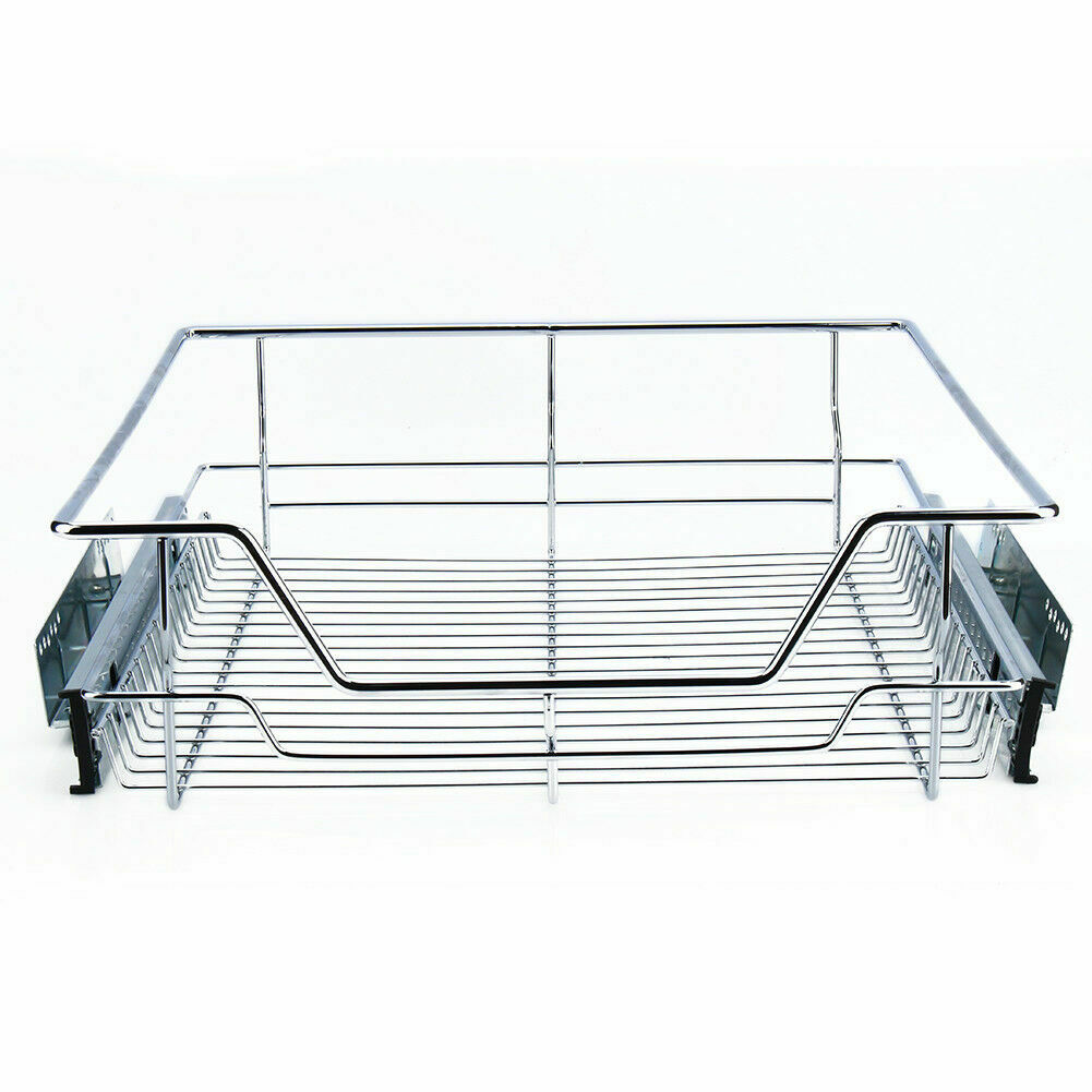 Pull Out Kitchen Baskets Slide Out Storage Basket Cupboard Drawer 350 - 600mm