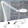 22W Large Desk Magnifier Magnifying Lamp Eyelash Lamp Salon Surgery Beauty White
