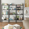 4Tier Ladder Shelf Storage Shelving Unit Bookcase Metal Rack Plant Display Stand