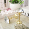 2x Silver Gold Crystal Curtain Wall Hooks Tie Backs Hanger Holder Home Deco