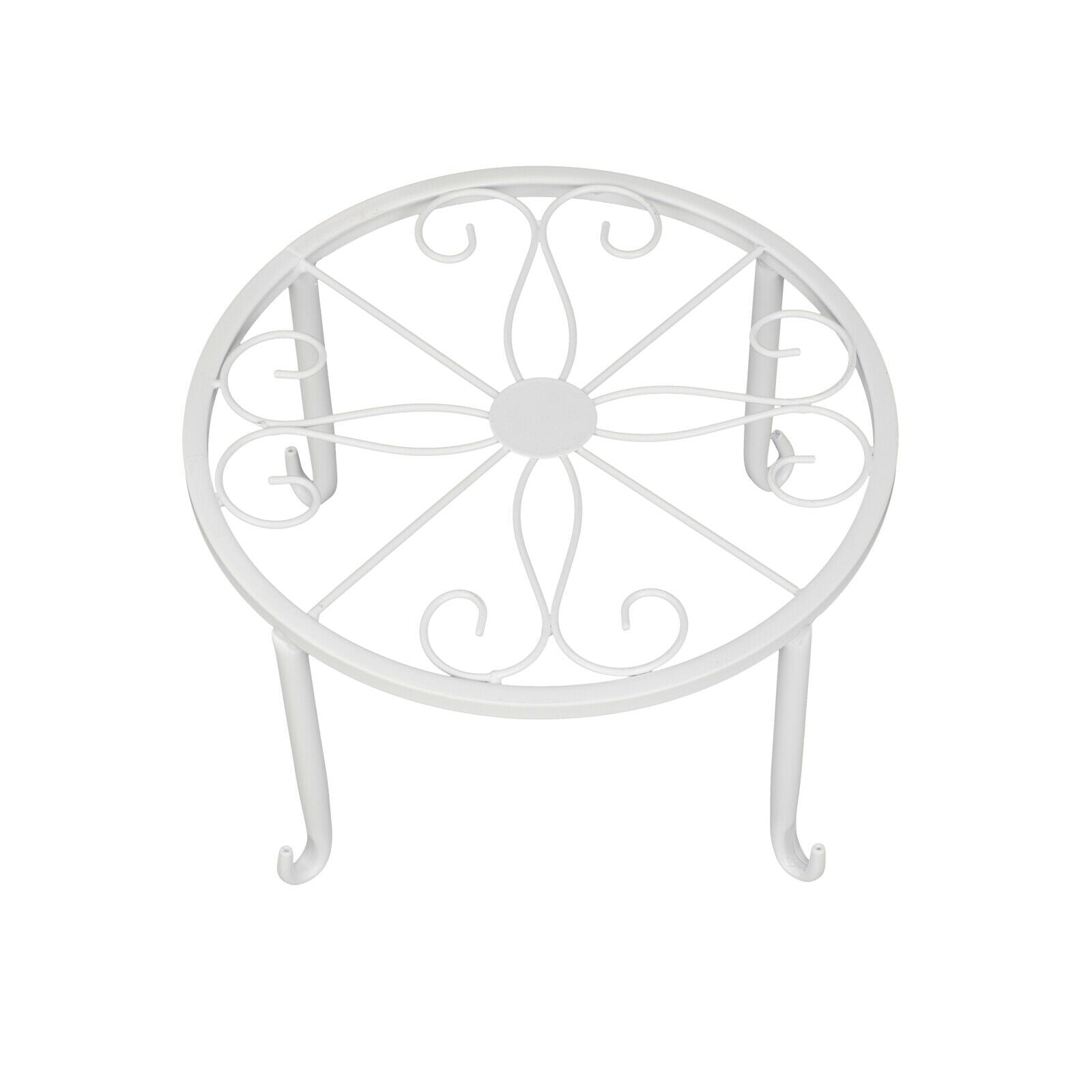 Metal Plant Pot Stand Flower Display Shelf Garden Balcony Outdoor Indoor UK