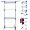 Extra Foldable Large Clothes Airer 3 Tier Indoor Outdoor Laundry Dryer Rack Line