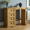 Corona Dresing Table 4 Drawer Mexican Style Solid Waxed Pine Storage Unit