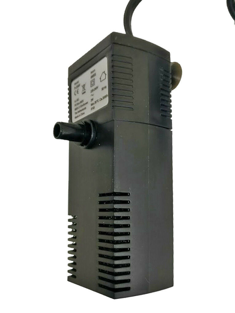 26 Litre Glass Aquarium Fish Tank Starter Kit Set Filter Pump Net Plant Stones