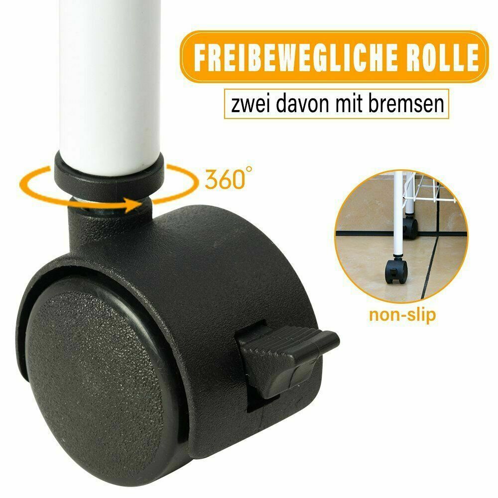 2/3/4/5 Tier Kitchen Storage Rack Wheel Trolley Vegetable Fruit Cart Drawer UK