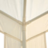 2.7x2.7M Garden Heavy Duty Gazebo Marquee Tent Wedding Canopy White
