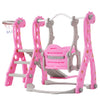 4 in1 Kids Baby Toddler Swing Slide & Climber Set In/Outdoor Boys Girls Toy HT