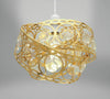 Modern Chandelier Acrylic Crystal Light Shades Beaded Droplet Ceiling Pendant