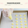 100 Pcs Plastic Disposable Icing Piping Pastry Bags Cake Decorating Tool 3 Size