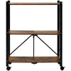 Kitchen Storage Trolley Cart Rolling Drawer Cupboard Shelves With Locking Wheels