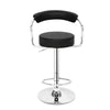 2pc Bar Stools Faux Leather Breakfast Swivel Kitchen living room Gas Lift Chairs