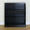 3 Tier Wooden Black Home/Office Bookcase Storage Display Unit Shelving/Cabinet