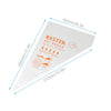 100 Pcs Plastic Disposable Icing Piping Pastry Bags Cake Decorating Tool 3 Size