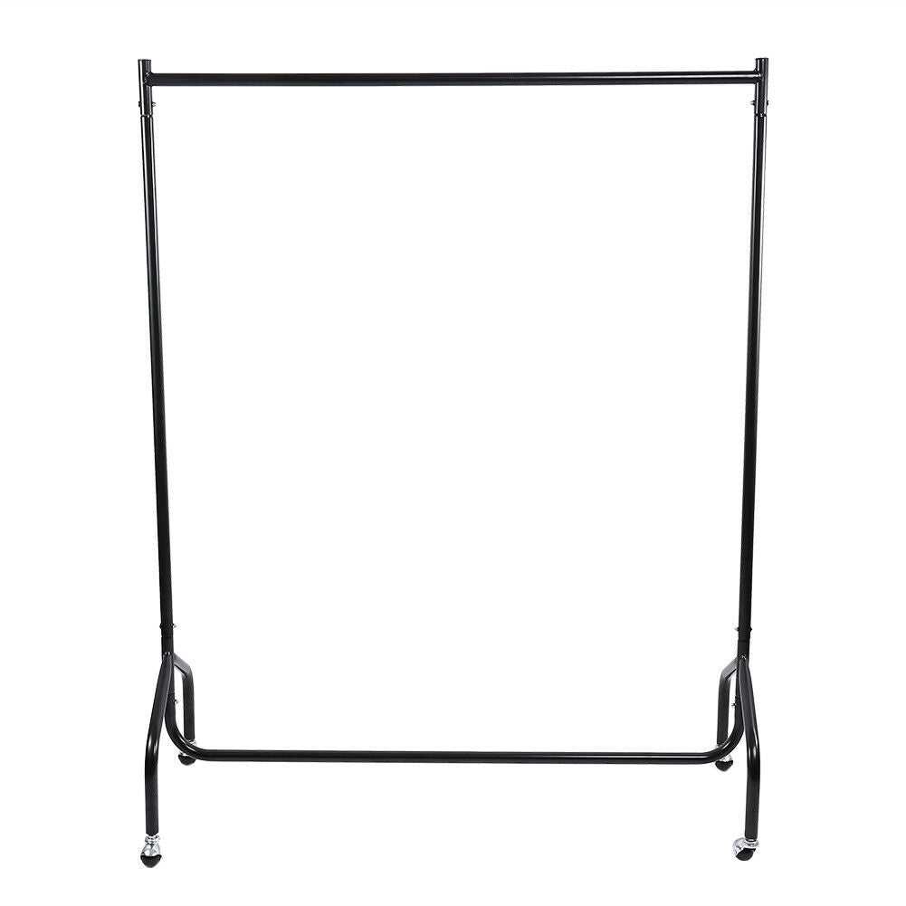 3 4 5 6 FT Heavy Duty Clothes Garment Rail Home Shop Hanging Display Rack Stand