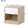 2 Drawer Wooden Bedside Table Cabinet Nightstand Storage Bedroom Furniture