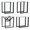 2x Industrial Steel Table Legs Metal Square Shape Dining/Bench/Coffee Table Desk