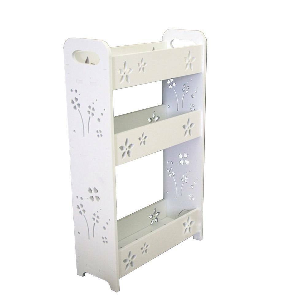 3 Tier Storage Shelf Bathroom Shower Organizer Caddy Rack Free Standing Floating