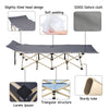 Folding Single Guest Bed W/ Storage Bag Portable Camping Cot Travel Home Office