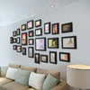 26 PCS Wall Mount Photo Frames Multi Picture Wall Set Home Living Room Decor