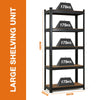 GARAGE SHELVES SHELVING 5 TIER UNIT RACKING BOLTLESS HEAVY DUTY STORAGE SHELF